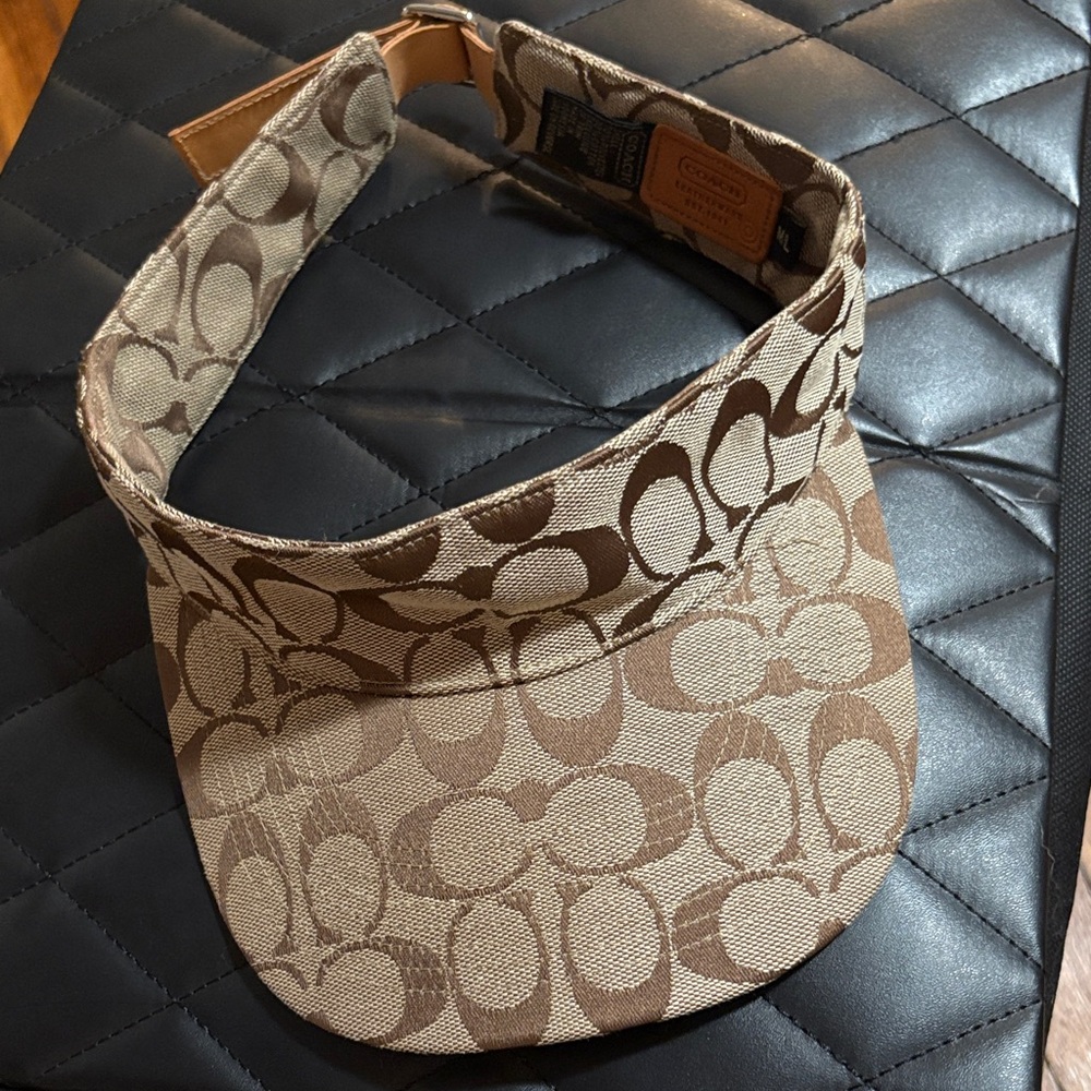 COACH Visor NWOT Size M/L - Picture 2 of 5